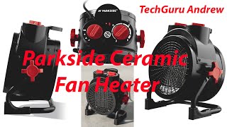 Parkside Ceramic Fan Heater PKH 2000 C2 [upl. by Adihsar]