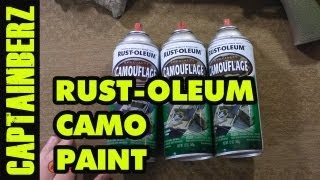 RustOleum Camouflage Paint [upl. by Arraek]