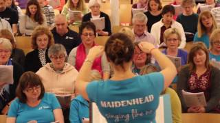 Ever wondered what its like at Tuneless Choir Maidenhead [upl. by Thornton]