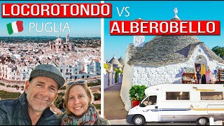 PRETTIEST PUGLIA TOWN Locorotondo OR Alberobello ITALY [upl. by Adnauqaj465]