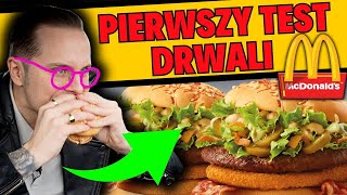 PIERWSZY TEST NOWYCH DRWALI Z MCDONALDS  CZY WARTO JE KUPOWAĆ [upl. by Kelwin]