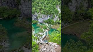 Incredible View Plitvice Lakes National Park Croatia 🇭🇷 [upl. by Sparkie166]