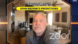 John Brzenk’s predictions on East vs West 13 supermatches [upl. by Helse]