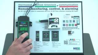 How to Set the Defrost Time on the KE2 Temp or KE2 Temp  Valve  Video 085 FAQ Walkin Coolers [upl. by Glynn735]