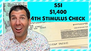 SSI 1400 4th Stimulus Check Update  Supplemental Security Income [upl. by Oler]