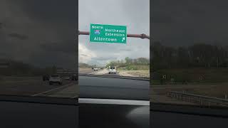 Coatesville PA to Lansdale PA Road Trip Part 3 of 3  I76 I276 I476 back to Lansdale [upl. by Maxim]