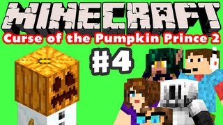 Minecraft  Curse of the Pumpkin Prince 2  Part 4  Deadly Lava Obstacles [upl. by Ube]