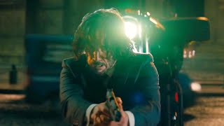 John Wick Chapter 4  Keanu Reeves Gun Fu Fight Scene In Paris  Top Action [upl. by Sacram]