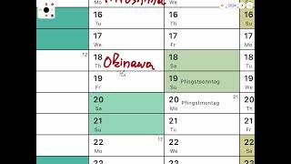 Plan a trip to Japan with the Stift Calendar App [upl. by Tilden154]