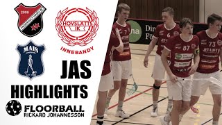 Highlights ”JAS” FagerhultMullsjö  Hovslätt InnebandyFloorball [upl. by Gunzburg]