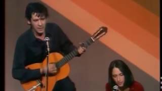 PACO IBÁÑEZ Y JOAN BAEZ 1973 NANA DE LA MORA Y A GALOPAR [upl. by Noit473]