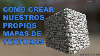 Cómo crear nuestros propios mapas de texturas con Materialize [upl. by Ogdan1]