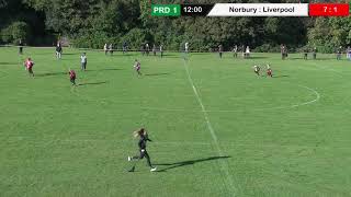 U13 Norbury vs Liverpool from Disley on 11th Oct 2020 [upl. by Chevalier]