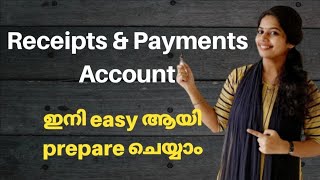 Receipts and payments account  Non Profit Organisation  Plus Two  CA  CMA  CS  Accounting [upl. by Coy125]