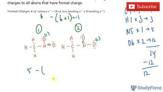 ⚗️ Drawing Resonance Structures and Assigning Formal Charge for Organic Compounds Question 1 [upl. by Reckford]