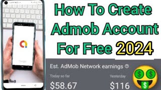 How To Create AdMob Account In 2024 AdMob Account 2024 Main Bananay Ka Tarika [upl. by Colleen]