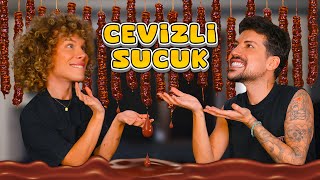 CEVİZLİ SUCUK YAPTIK [upl. by Caitlin]