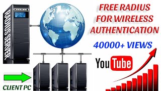 How to install and configure free radius server in windows pc  Simple Easy and Free  RADIUS AUTH [upl. by Merow]