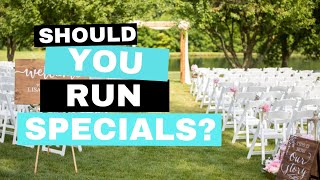 How Wedding Venues Can Use Specials To Get More Leads Tours and Bookings [upl. by Assiluy]