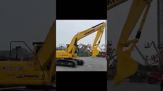 Well Functioning Earth Moving Machinery Excavator Original Komatsu Pc200 Digger Used [upl. by Teirtza732]