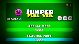 Jumper but 0 clicks  Geometry Dash [upl. by Oxley]