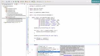 Java 8 Lambda Basics 22  The foreach iteration [upl. by Attenrad502]