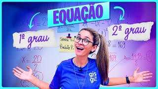 RESUMO EQUAÇÃO 1º E 2º GRAU [upl. by Aohsoj]