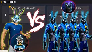 RAISTAR VS 4 BLACK BUNNY LIKE WHITE 444  RAISTAR VS 4 WHITE 444  FULL GAMEPLAY [upl. by Penland362]