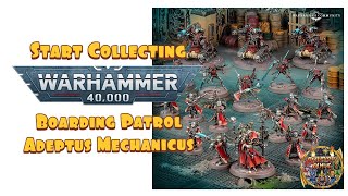 Start Collecting Warhammer 40000 Boarding Patrol Adeptus Mechanicus [upl. by Marga]