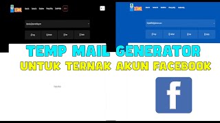 TEMP MAIL GENERATOR UNTUK TERNAK AKUN FACEBOOK [upl. by Onitsoga116]