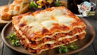 Lasagne selber machen Kein Problem Hier ist das Rezept für hausgemachte Lasagne Bolognese [upl. by Laidlaw]