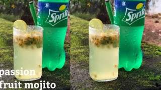 Passion Fruit Mojito  Simple Passion Fruit Mojito  Tasty Drink Recipe  shorts [upl. by Giliane]