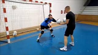 Futsal goalkeeper training  compilation October 2017 [upl. by Coster]