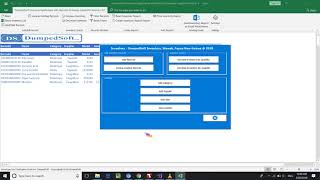 Inventory With Barcode Scanning Capability using Excel VBA Demo [upl. by Anahpets]