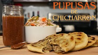 Pupusas de Chicharrón Savory Delights from El Salvador [upl. by Sammons]