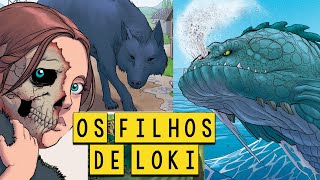 Os Assustadores Filhos de Loki  Mitologia Nórdica em Quadrinhos  Foca na História [upl. by Modla]