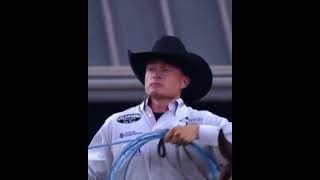 Jr DeesColeby Payne Win Wildcard 2 in Houston With 45Second Run  shorts rodeo [upl. by Elleron840]