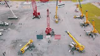 Manitowoc Crane Days Drone Footage [upl. by Jenne376]