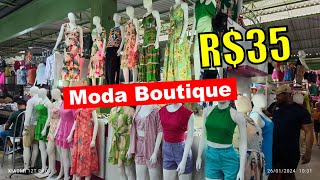 ROUPAS ESTILO BOUTIQUE NO ATACADO EM SANTA CRUZ DO CAPIBARIBE VESTIDOS COJUNTOS E MACACÃƒO [upl. by Ramal]