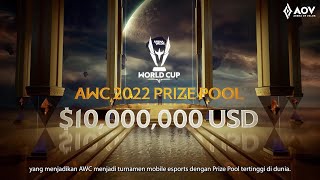 AOV Global Esports 2022  AICAWCProfessional LeagueNew Regions  Garena AOV Arena of Valor [upl. by Enella627]