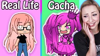 GACHA LIFE VS REAL LIFE [upl. by Radke]