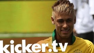 Neymar Nichts spricht gegen Bayern   kickertv [upl. by Ainiger]