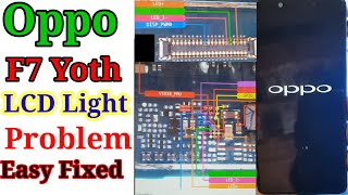 Oppo F7 Youth LCD Light Problem F7 Youth LCD Light Solution [upl. by Ermina690]