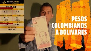 COMO CONVERTIR PESOS COLOMBIANOS A BOLIVARES SOBERANOS Y VICEVERSA OCTUBRE 2019 [upl. by Alym]