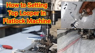 How to Setting All Flat lock Top Looper Timing Easy and Perfect All Brand [upl. by Snow851]