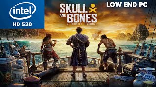 Skull And Bones Intel HD 520 Low End PC  Beta [upl. by Ayk]