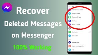 How to Recover EndToEnd Encrypted Chats on Messenger [upl. by Lerad]