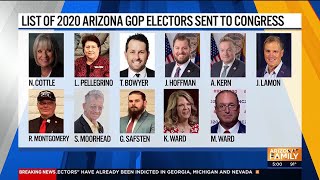 11 quotfake electorsquot indicted in Arizona [upl. by Torrie221]