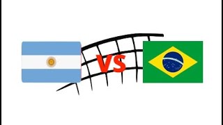 ARGENTINA F VS BRASIL F EN VIVO 🔴 SUDAMERICANO DE VOLEY FEMENINO U17  LIMA 2023 [upl. by Marron]