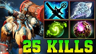 26 Kills Earthshaker Dota 2 Offlane Carry Pro Gameplay Item Build Guide 737 [upl. by Annehs30]